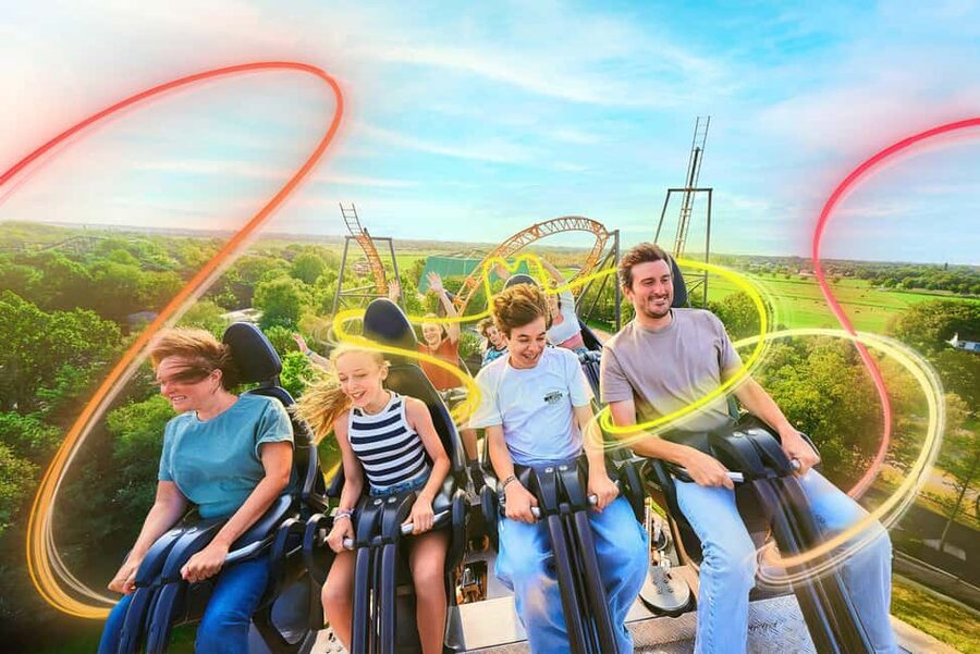 Lichtaart: Bobbejaanland Entry Ticket - Adventure Valley, Cowboy Town, and Mystery Bay