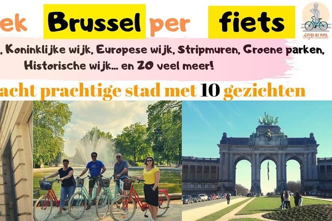 Lively Brussels Highlights Bike tour DUTCH - The European Quarter and the giant egg