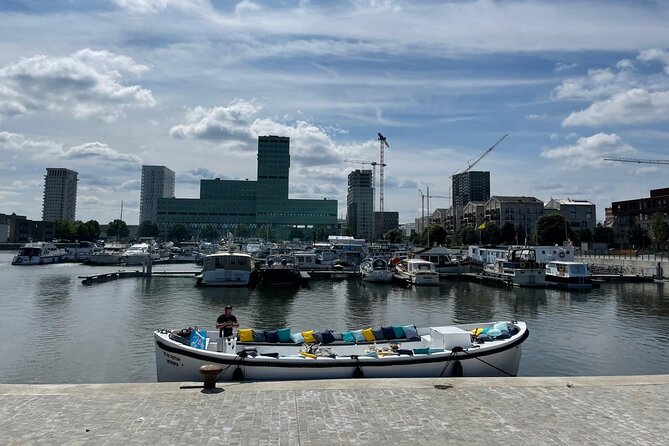 Private MAS Antwerp Aperitif Cruise (8 - 12 Guests) - Antwerp’s Old and New Harbor Side by Side