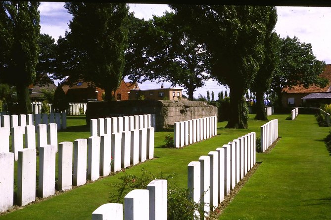 Private New Zealand Battlefield Tour in Flanders from Bruges - Langemark Cemetery and two views of remembrance