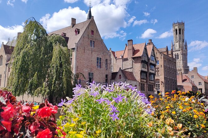 Private tour: From your hotel + see the Madonna of Michelangelo - Belfort: Bruges from ground level