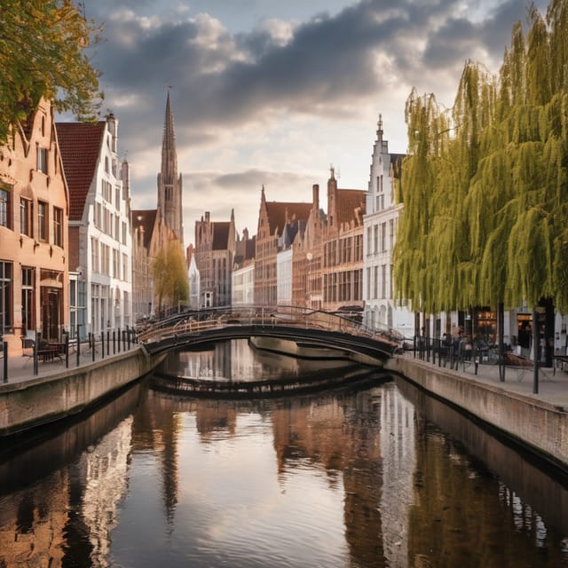 Small-Group Bruges Tour with opt Canal Cruise from Zeebrugge - Rosary Quay and Bruges from the water’s edge