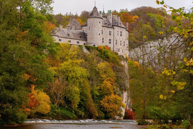 Small Group Dinant's, Castle and Beer Monastery Expedition - A quiet pause below Walzin Castle