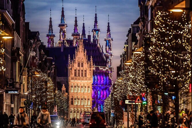 Special Christmas Journey in Leuven - Walking Tour - Grote Markt brings the Christmas setting to life