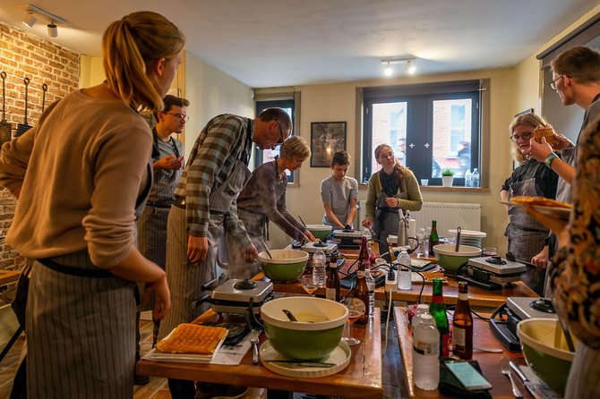 The Waffles 'n Beer Workshop in Bruges Centre - Baking and eating as many waffles as you like