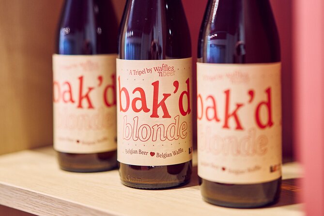 The Waffles 'n Beer Workshop in Brussels Centre - Three Belgian beers, from familiar to fruity