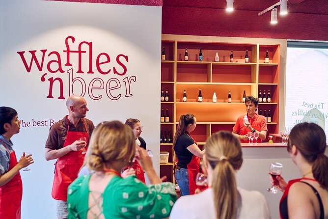 The Waffles 'n Beer Workshop in Ghent Centre - Three Belgian beers before the waffle irons