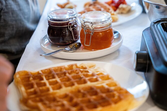The Waffles 'n Coffee Breakfast in Bruges Centre - Is $41 a fair price?