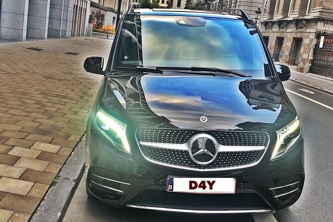 Transfer Brussels Airport --> Brussels MB V Class 7 PAX (ONE WAY) - Leaving Zaventem without the usual airport hassle