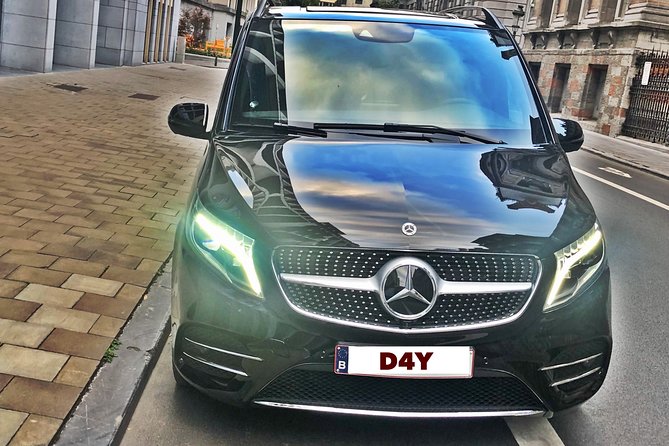 Transfer from Brussels Airport to Brussels MB V Class 7 PAX - What the Mercedes V Class means for your group