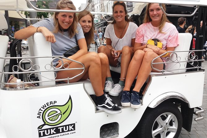 TukTuk Tour through historic Antwerp 2.5h - Key points to know before booking