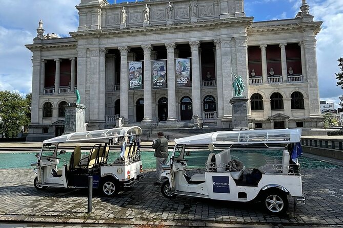 TukTuk Tour through historic Antwerp 2.5h - Finishing at Grote Markt