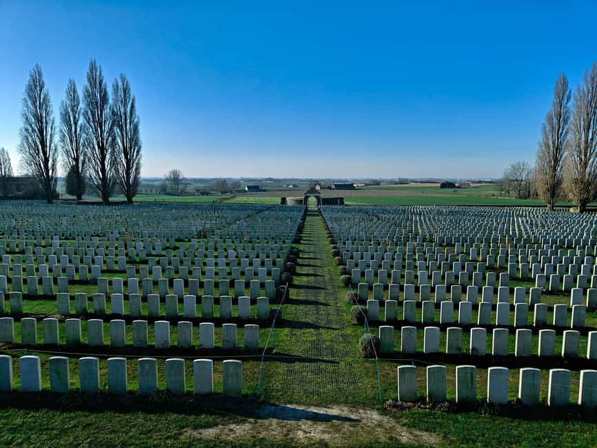 Ypres: An exploration of the deadly salient battlefields - Tyne Cot Cemetery: the tour’s grandest and quietest stop